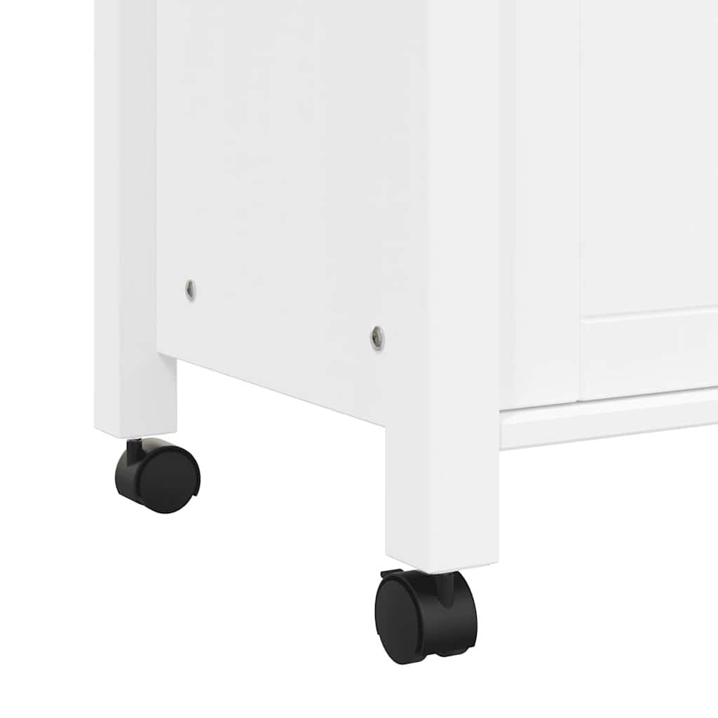 Kitchen Trolley "MONZA" 84x40x88,5 cm Solid Wood Pine