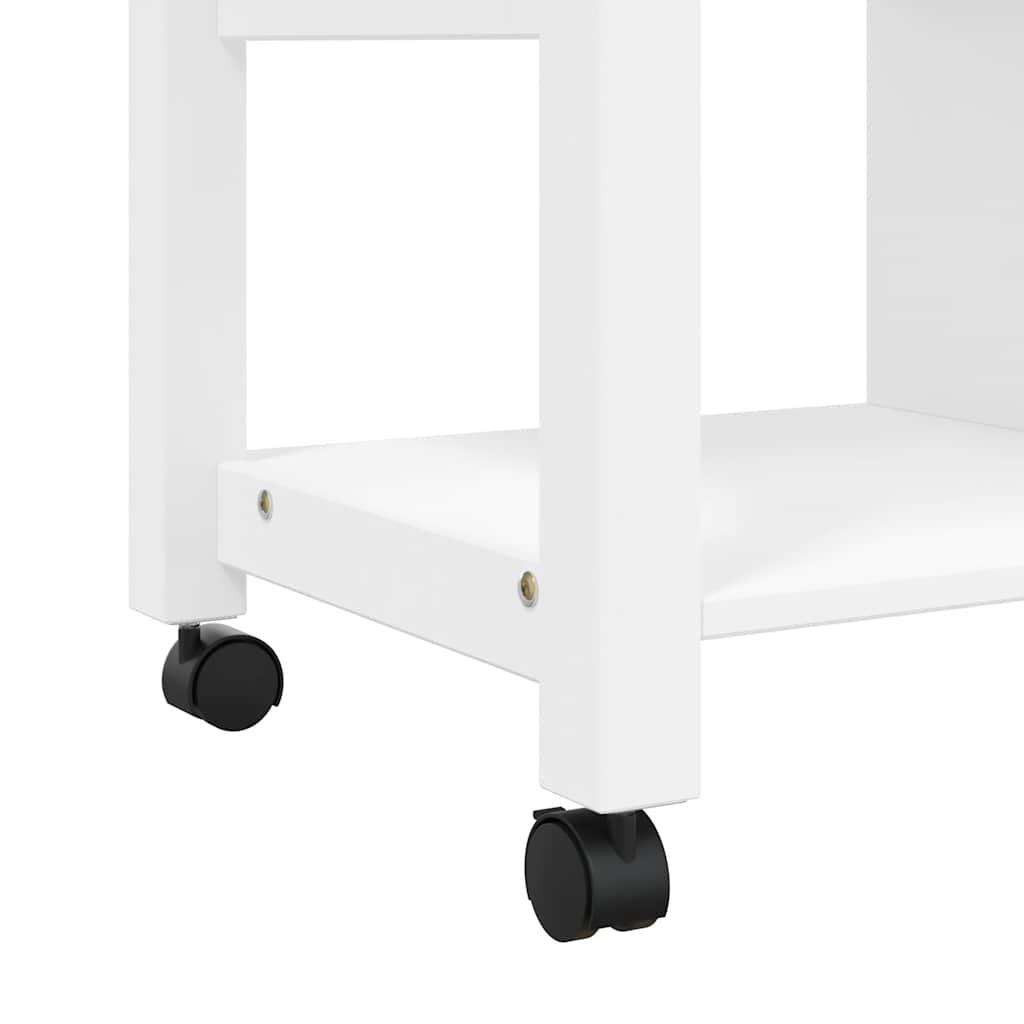 Kitchen Trolley MONZA 84x40x88.5 cm Solid Wood Pine