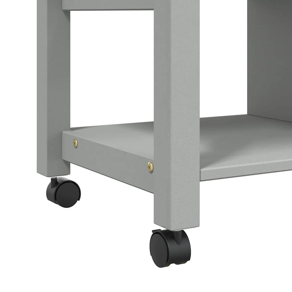 Kitchen Trolley MONZA 84x40x88.5 cm Solid Wood Pine