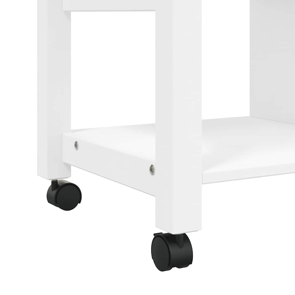 Kitchen Trolley MONZA 84x40x88.5 cm Solid Wood Pine