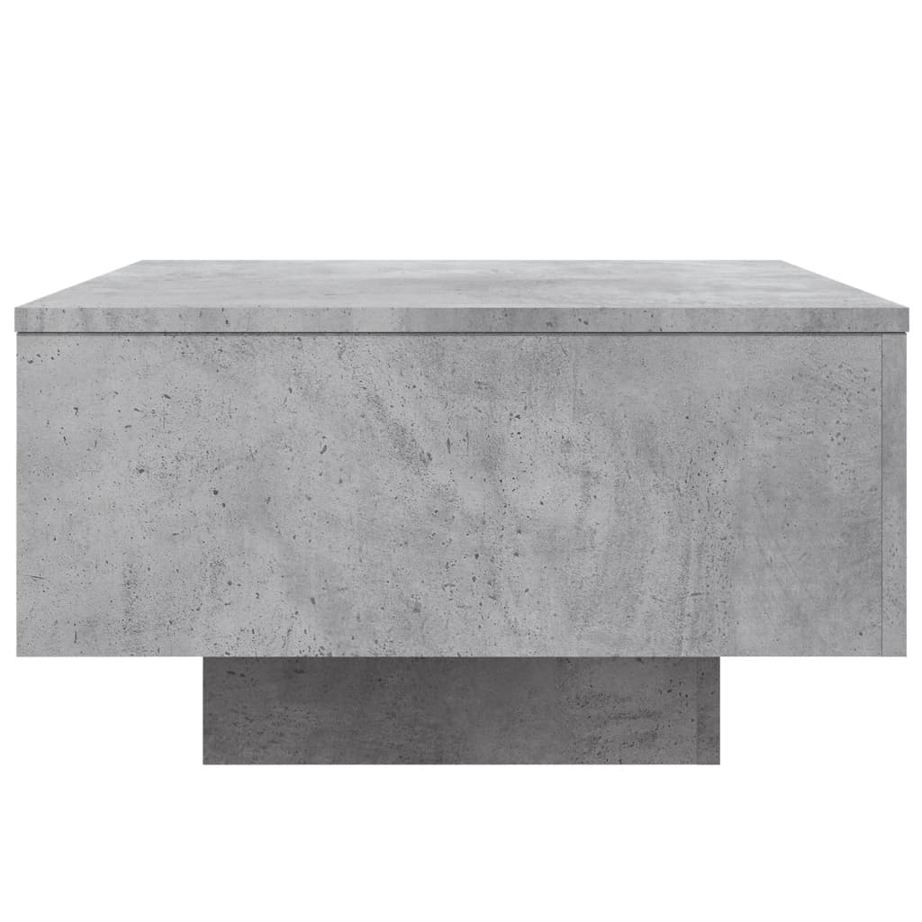 vidaXL Coffee Table Concrete Grey 55x55x31 cm Engineered Wood