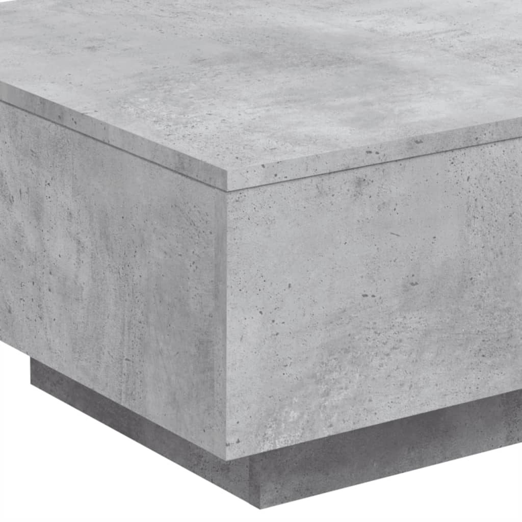 vidaXL Coffee Table Concrete Grey 55x55x31 cm Engineered Wood