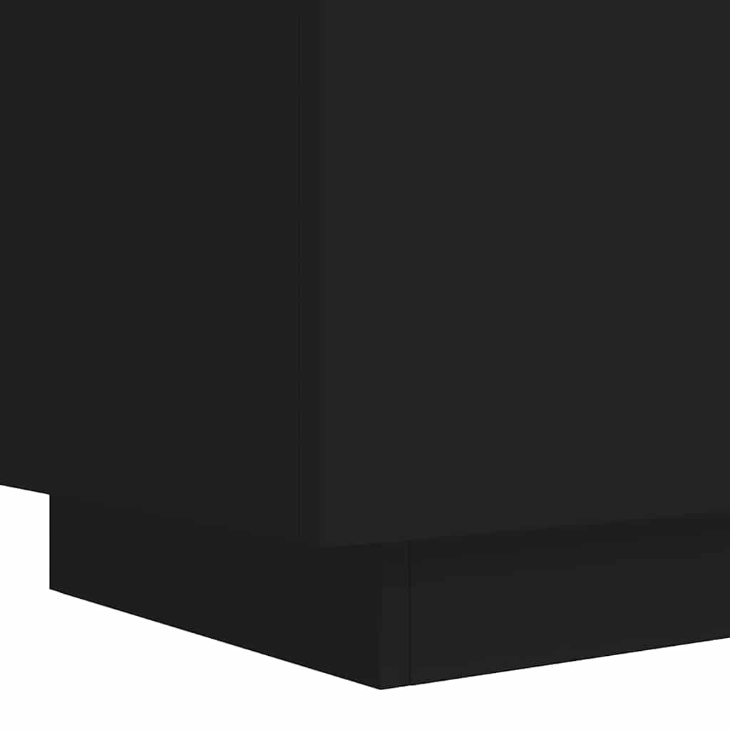 Bedside Cabinet | Black | Engineered wood | Medium | Modern