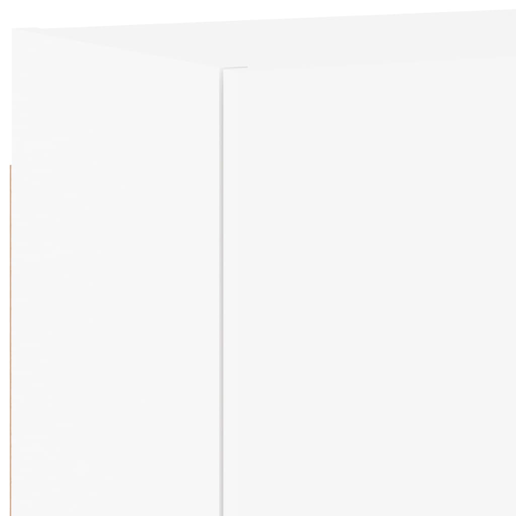 TV Wall Cabinet White 40,5x30x40 cm Engineered Wood