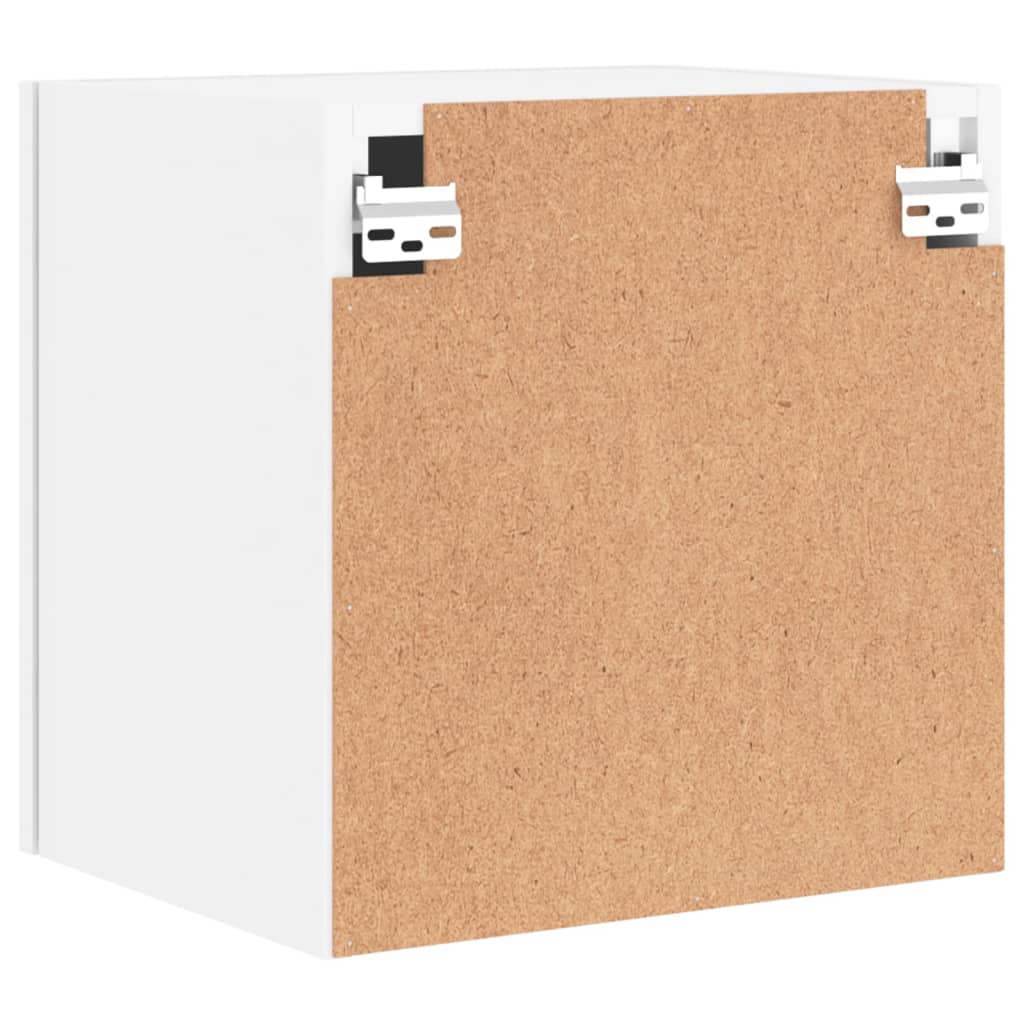 TV Wall Cabinets 2 pcs White 40,5x30x40 cm Engineered Wood