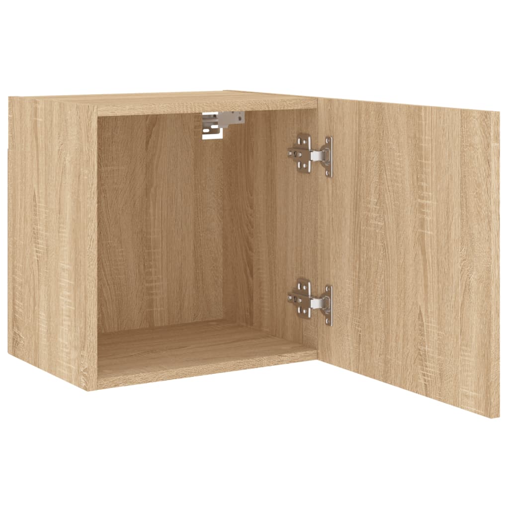 TV Wall Cabinet Sonoma Oak 40,5x30x40 cm Engineered Wood