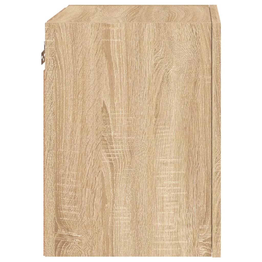 TV Wall Cabinet Sonoma Oak 40,5x30x40 cm Engineered Wood