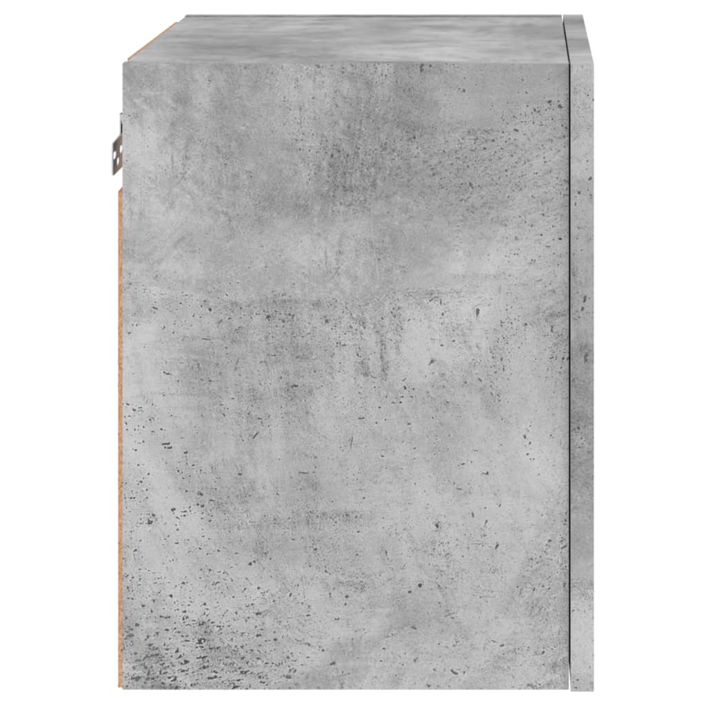 TV Wall Cabinets 2 pcs Concrete Grey 40,5x30x40 cm Engineered Wood