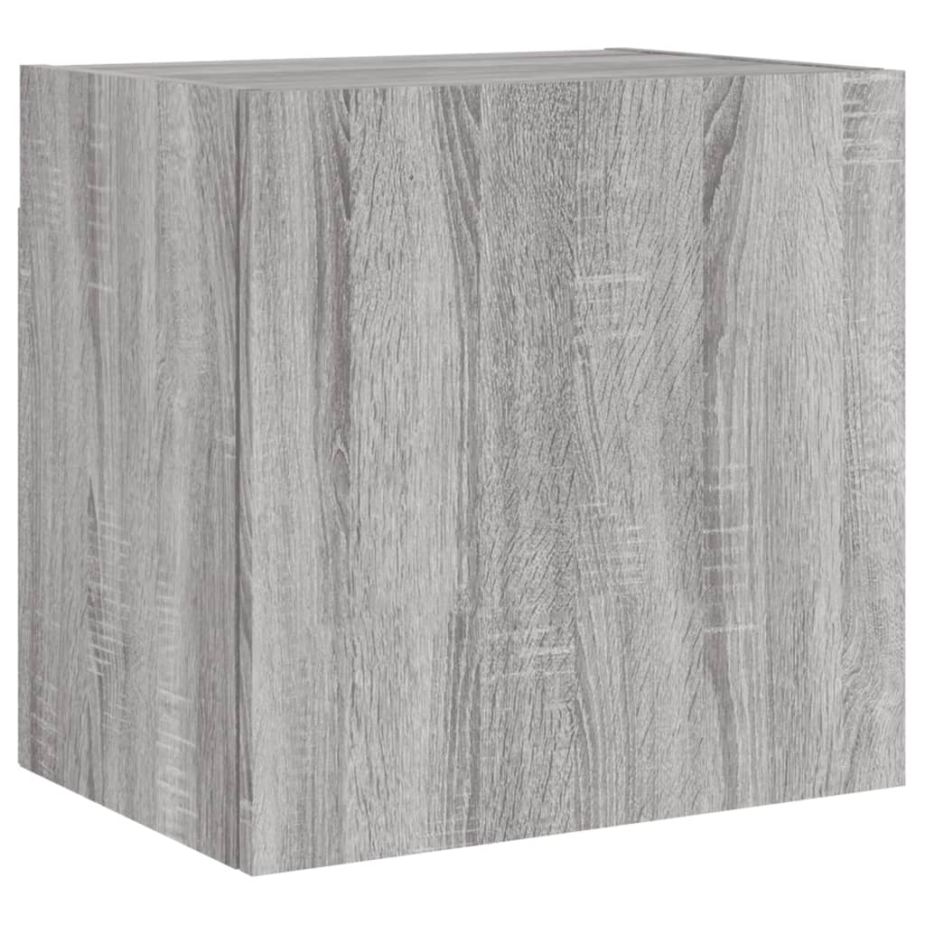 TV Wall Cabinet Grey Sonoma 40,5x30x40 cm Engineered Wood