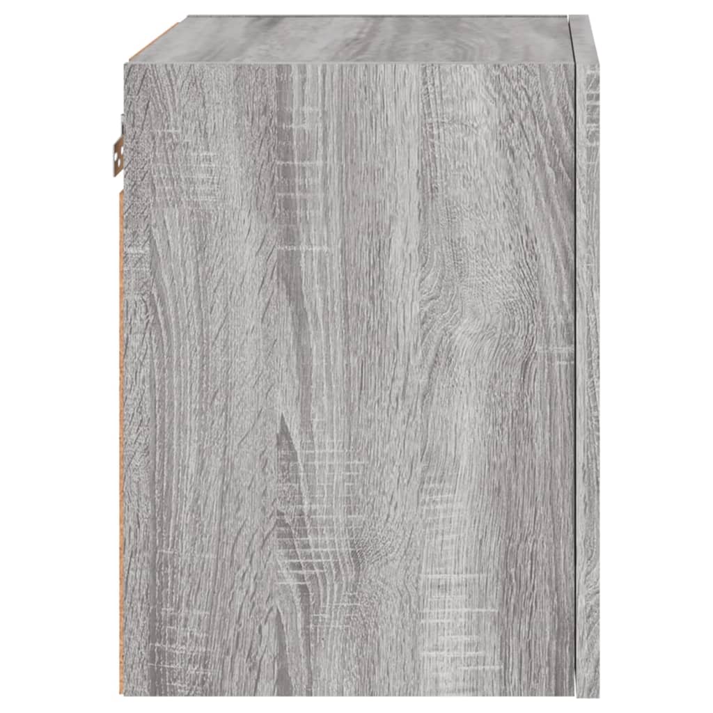TV Wall Cabinet Grey Sonoma 40,5x30x40 cm Engineered Wood