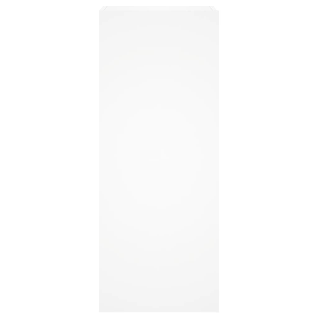 TV Wall Cabinet White 40,5x30x102 cm Engineered Wood