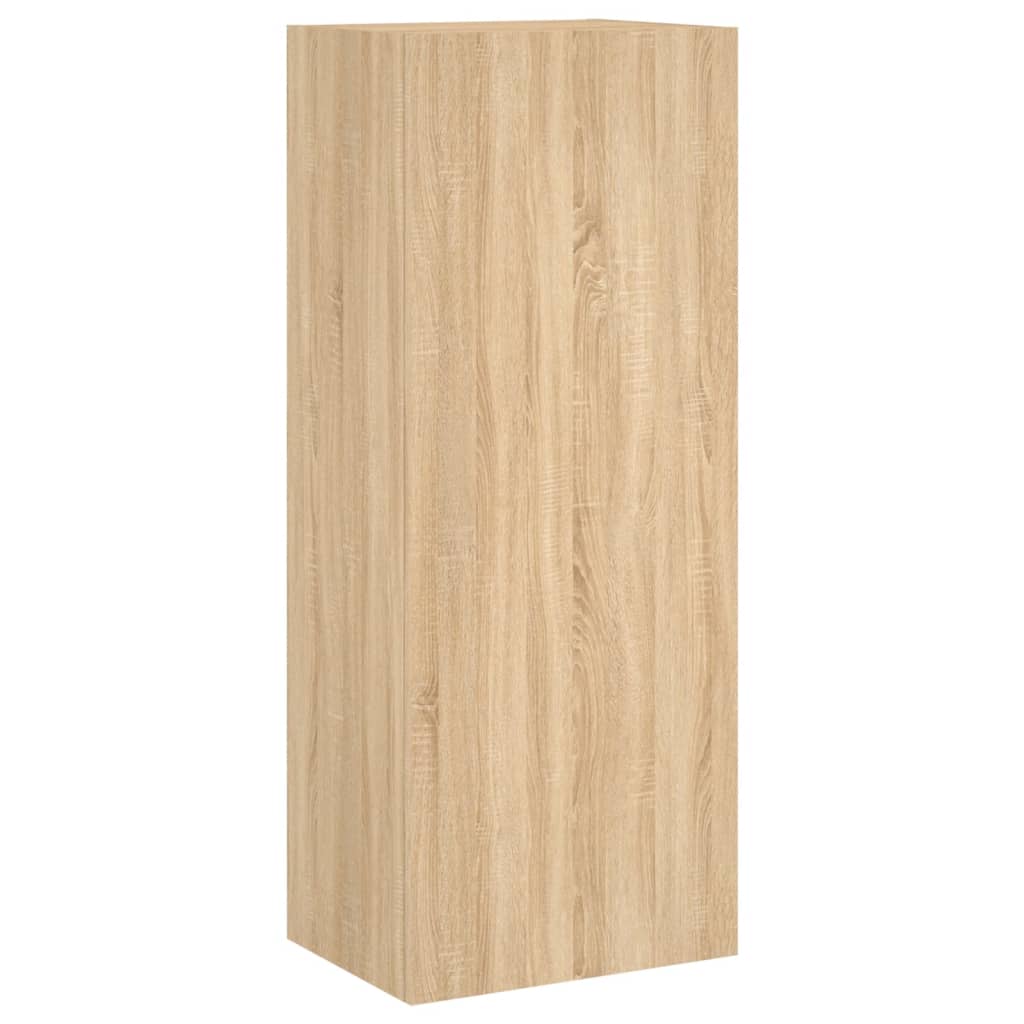 TV Wall Cabinet Sonoma Oak 40,5x30x102 cm Engineered Wood