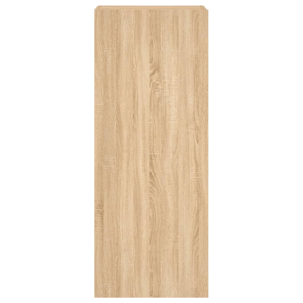TV Wall Cabinet Sonoma Oak 40,5x30x102 cm Engineered Wood