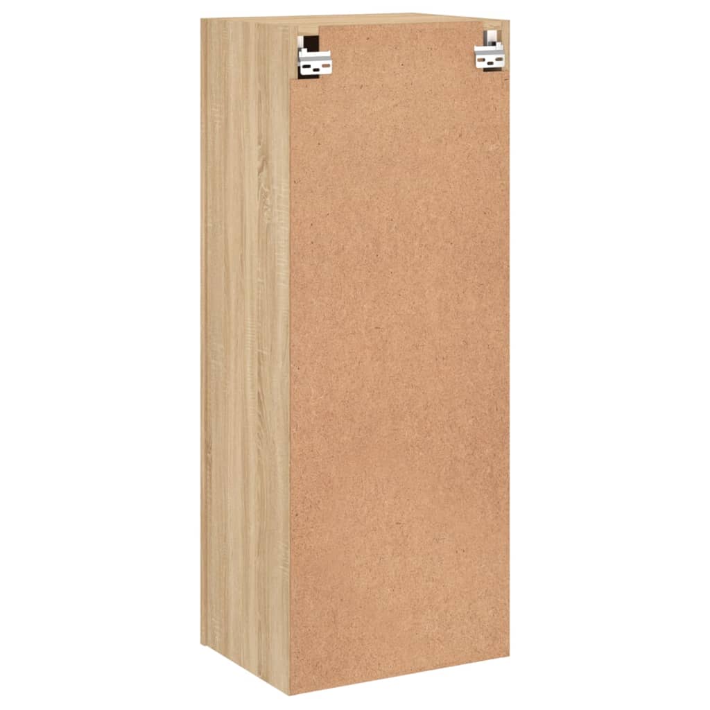TV Wall Cabinet Sonoma Oak 40,5x30x102 cm Engineered Wood