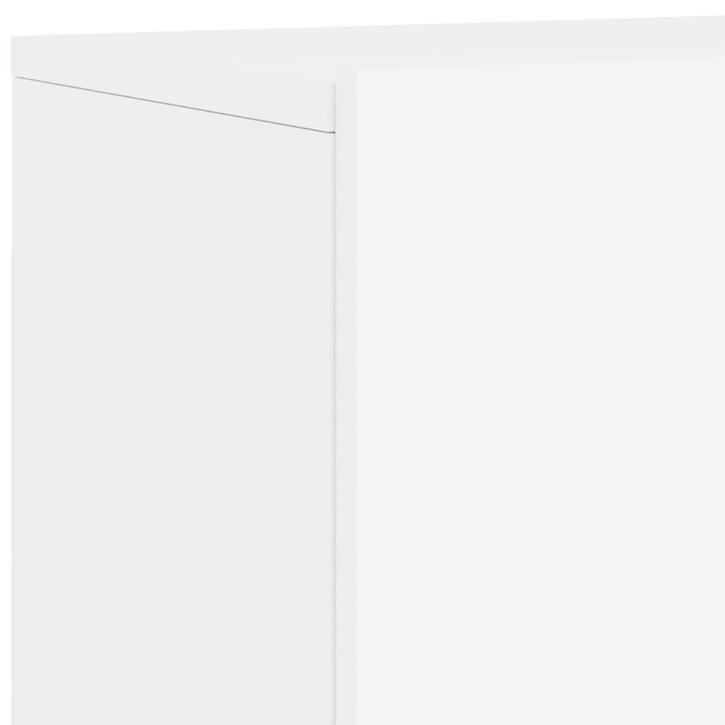 2 Piece Wall-mounted TV Cabinet Set White 60x30x41 cm