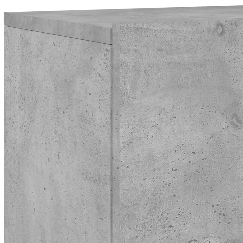 vidaXL TV Cabinets Wall-mounted 2 pcs Concrete Grey 60x30x41 cm