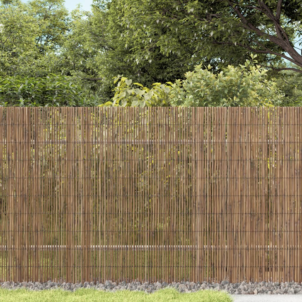 vidaXL Garden Fence 500x90 cm Reed