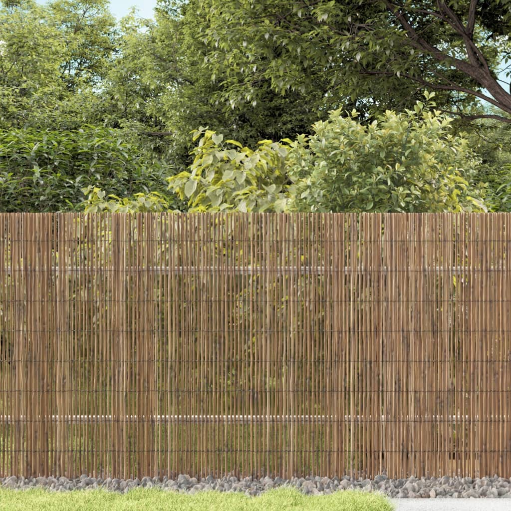 vidaXL Garden Fence 500x80 cm Reed