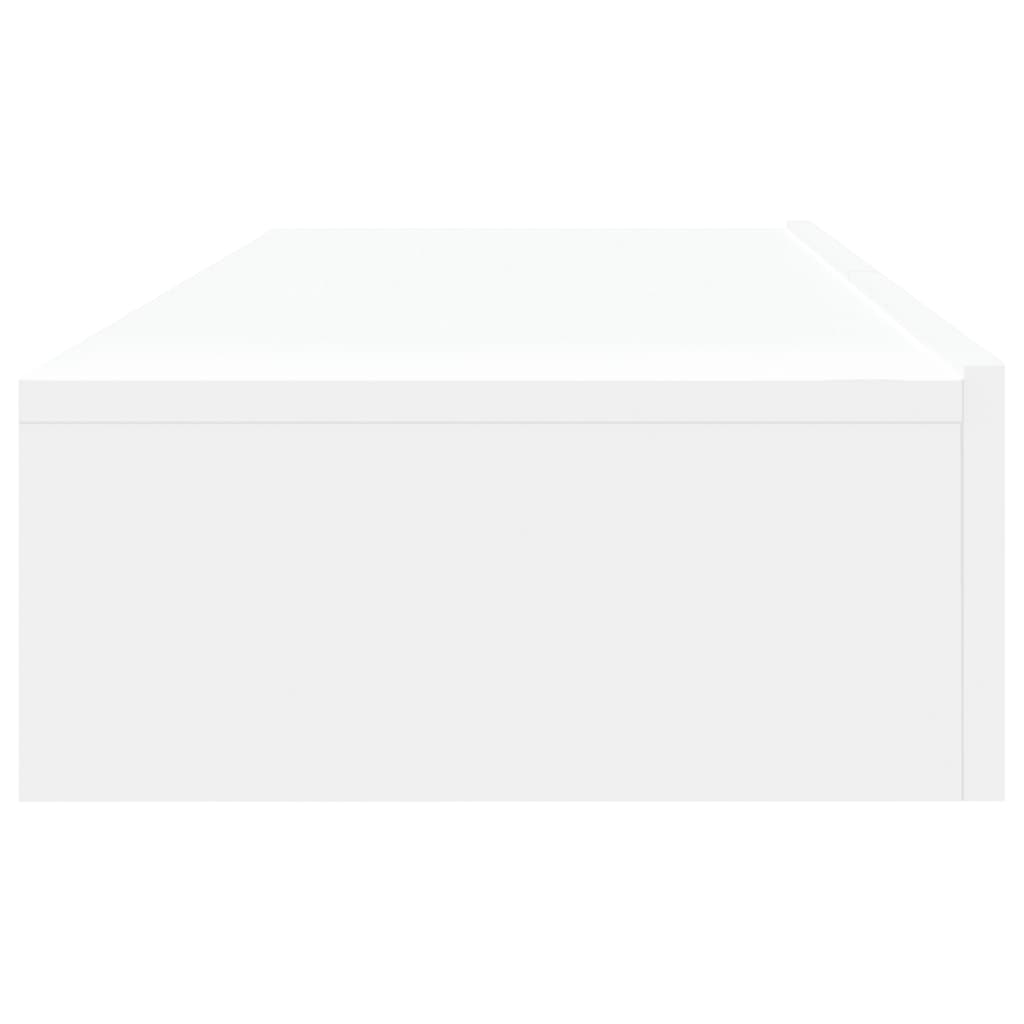 2 Piece TV Cabinet Set with LED Lights White 60x35x15,5 cm