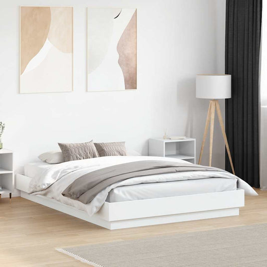 Bed Frame | White | Engineered wood | Small Double | Durable | Bed Frame