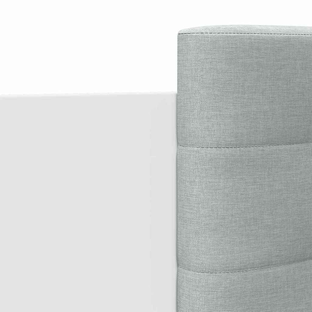 Bed Frame without Mattress White 200x200cm