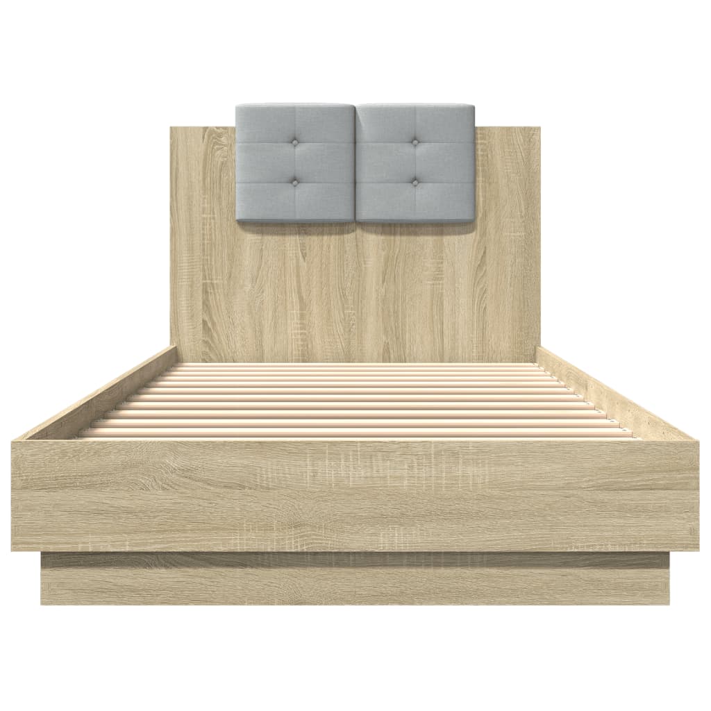 Bed Frame | Sonoma Oak | Engineered Wood | Single | Single Bed Frame