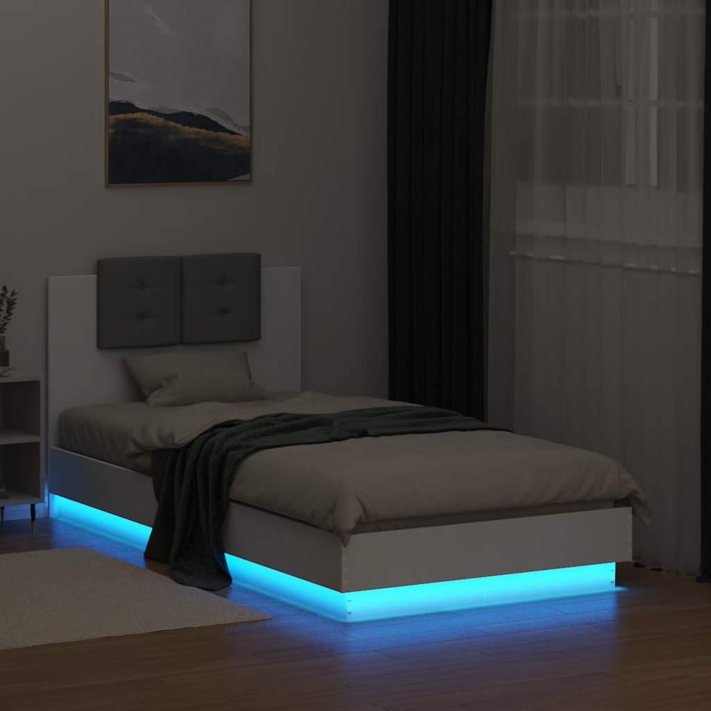 Bed Frame | White | Engineered Wood, Plywood | Small Single | Bed Frame