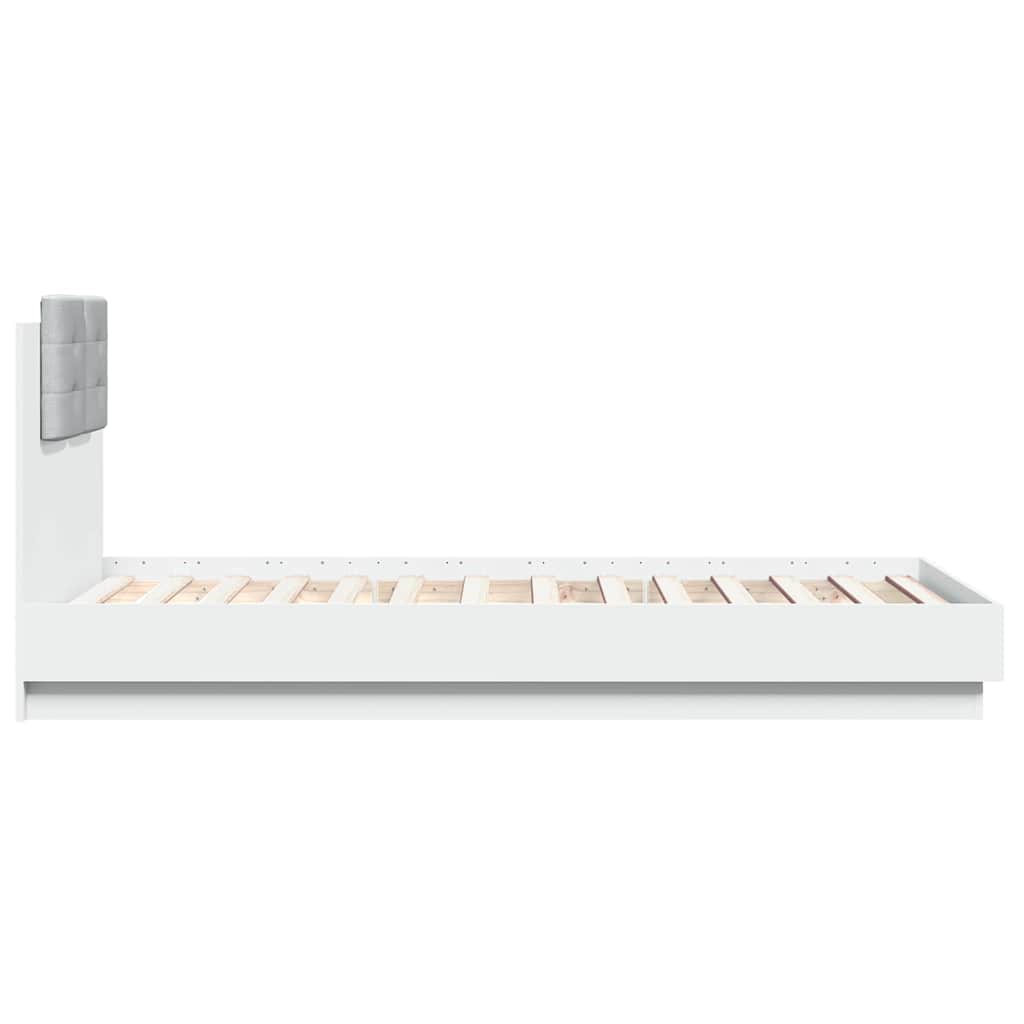 Bed Frame | White | Engineered Wood, Plywood | Small Single | Bed Frame