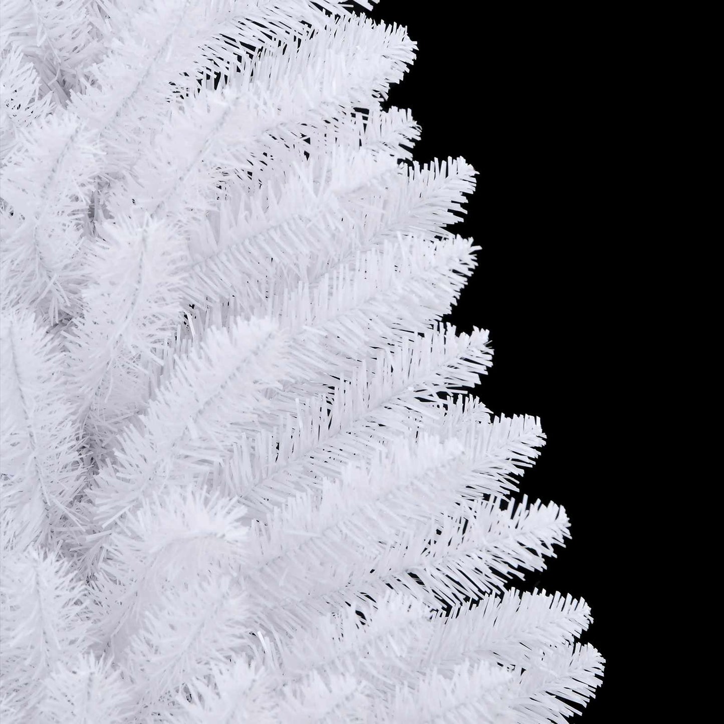 Artificial Christmas Tree White 120 cm PVC and Metal