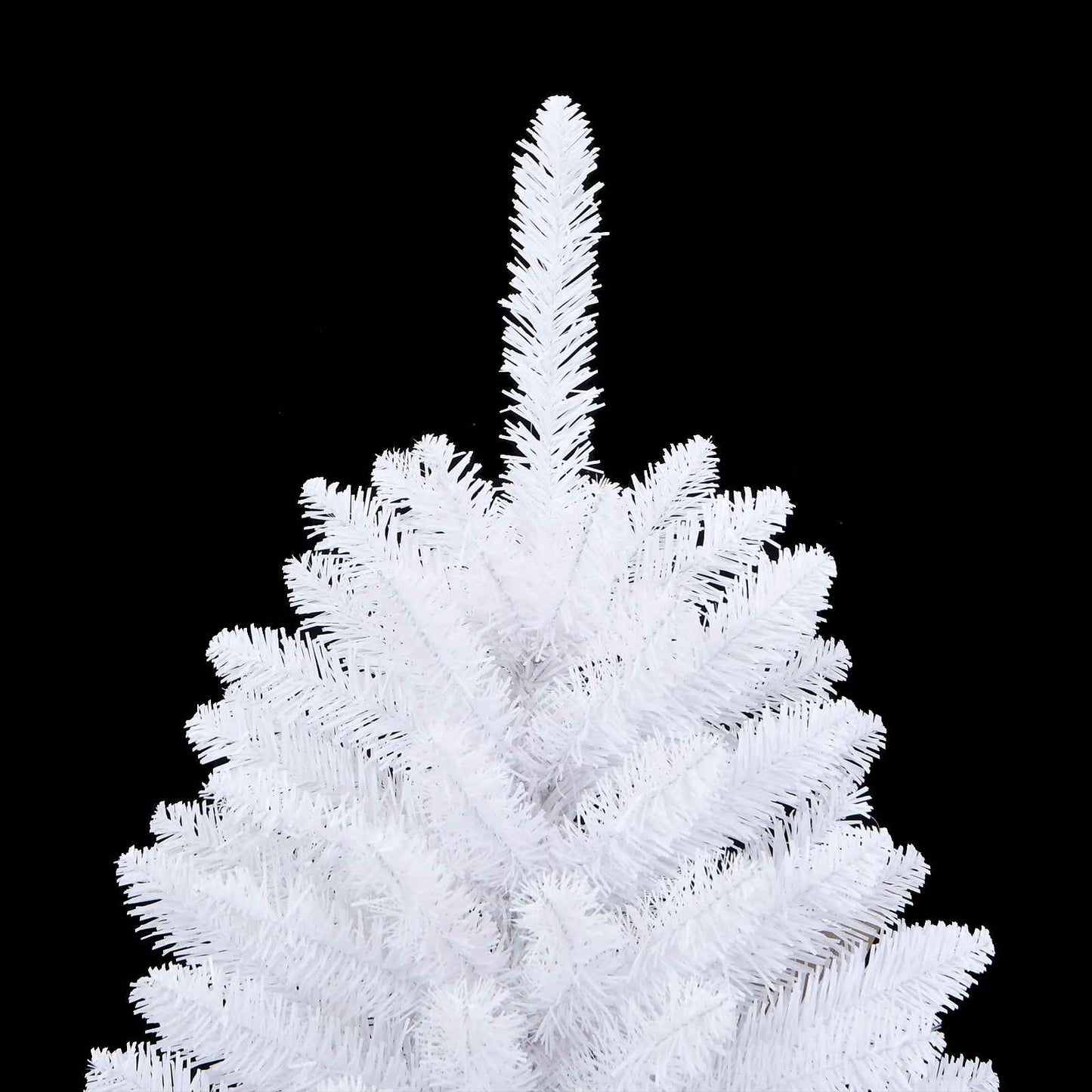 Artificial Christmas Tree White 150 cm PVC and Metal