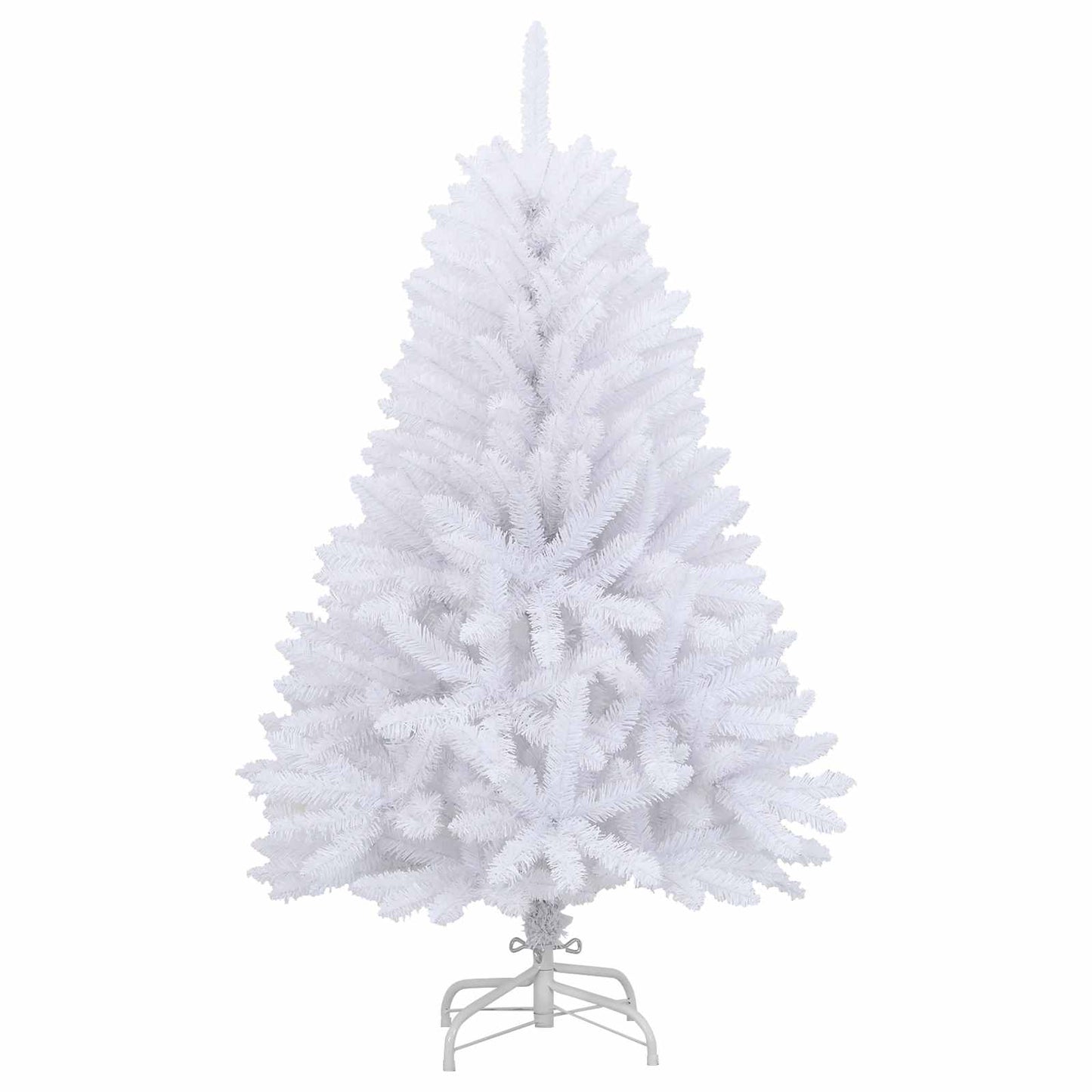 Artificial Christmas Tree White 150 cm PVC and Metal