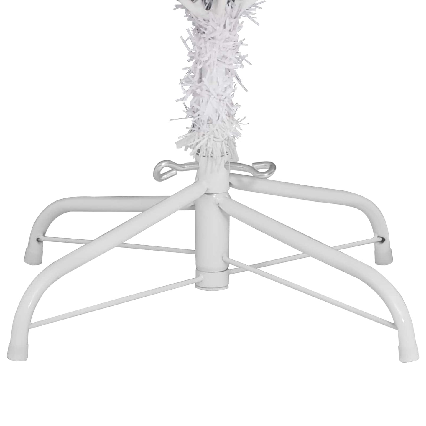 Artificial Christmas Tree White 270 cm PVC and Metal