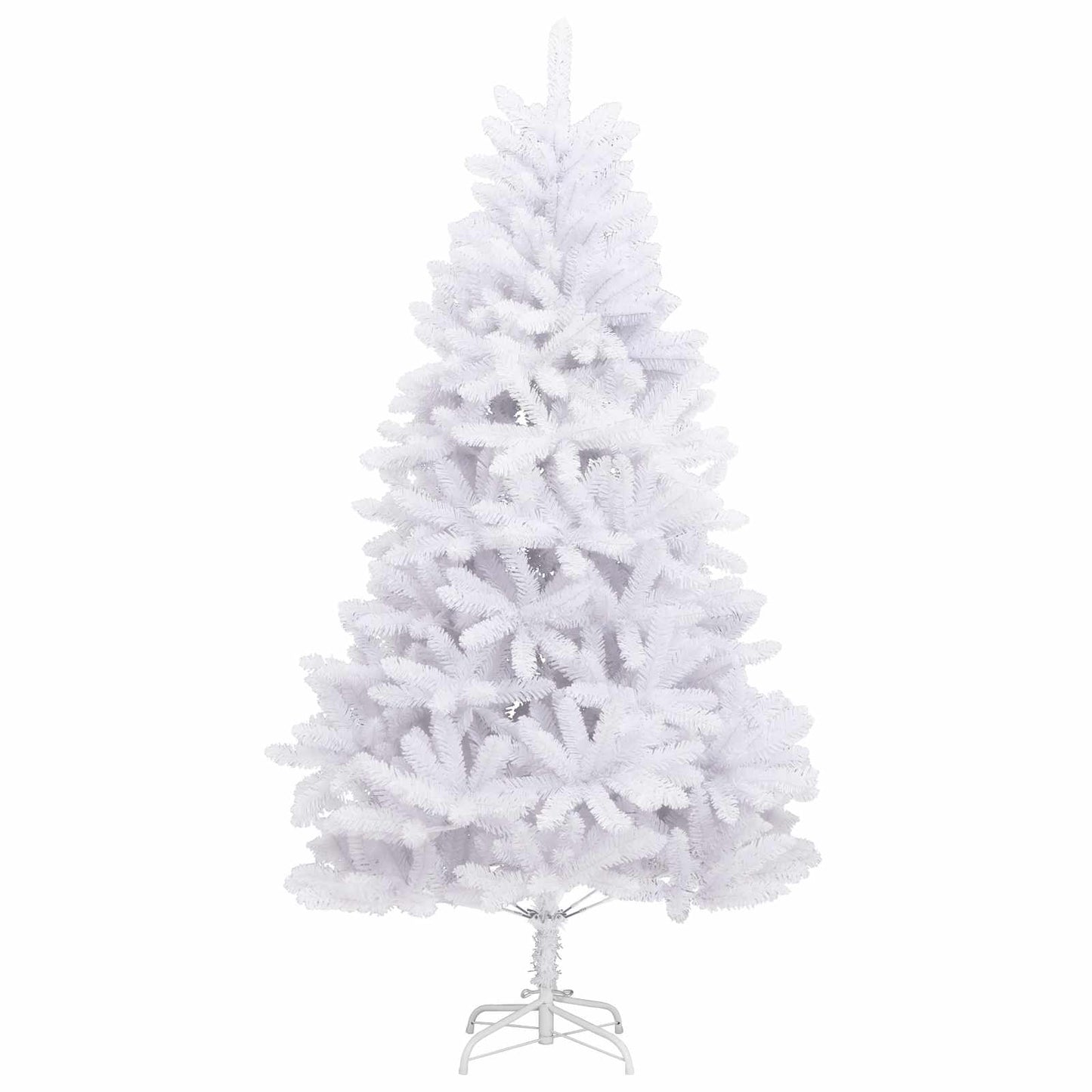 Artificial Christmas Tree White 300 cm PVC and Metal