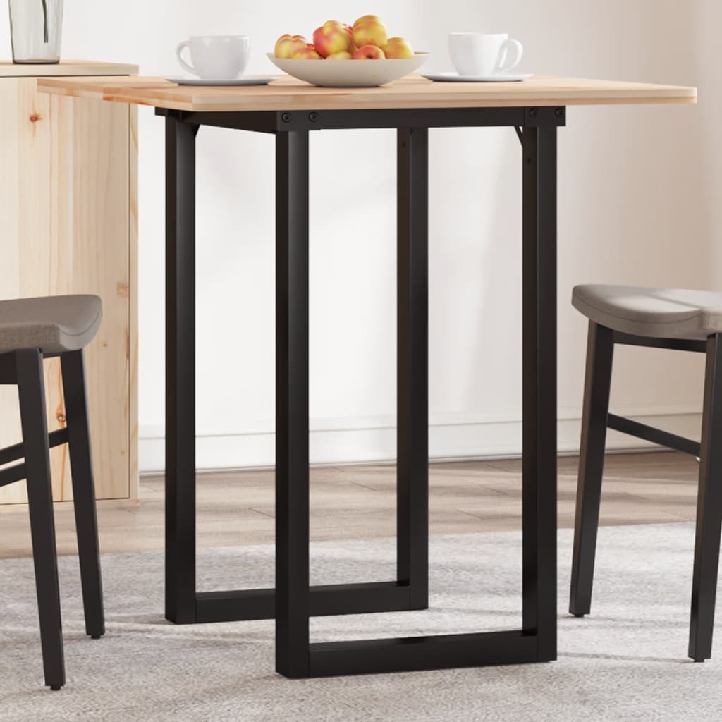 Dining Table Legs O-Frame 60x40x73 cm Steel