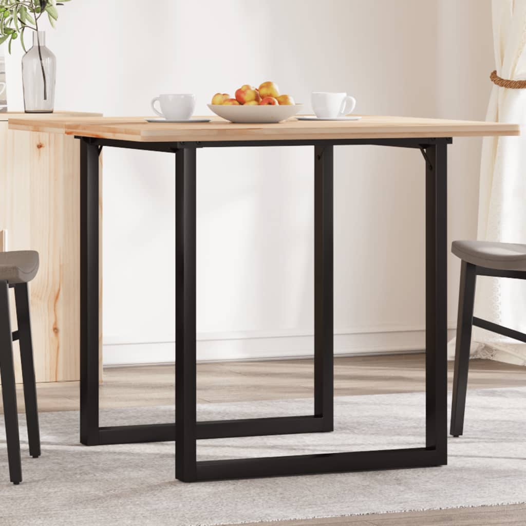 Dining Table Legs O-Frame 70x70x73 cm Steel