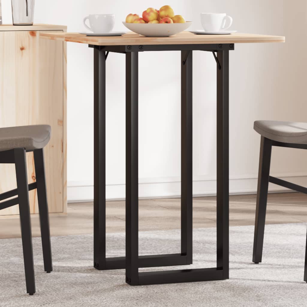 Dining Table Legs O-Frame 80x40x73 cm Steel