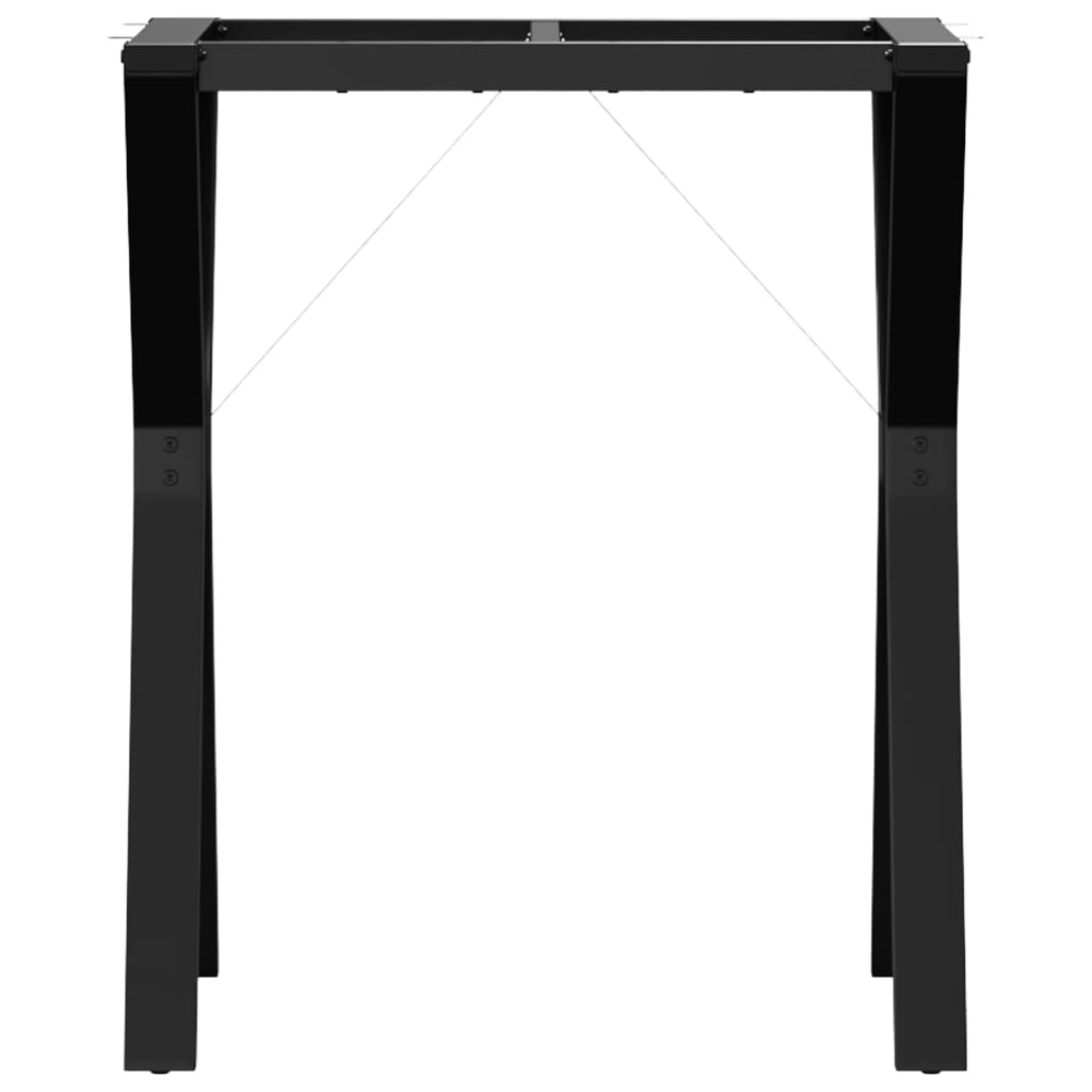 Dining Table Legs Y-Frame 60x40x73 cm Steel