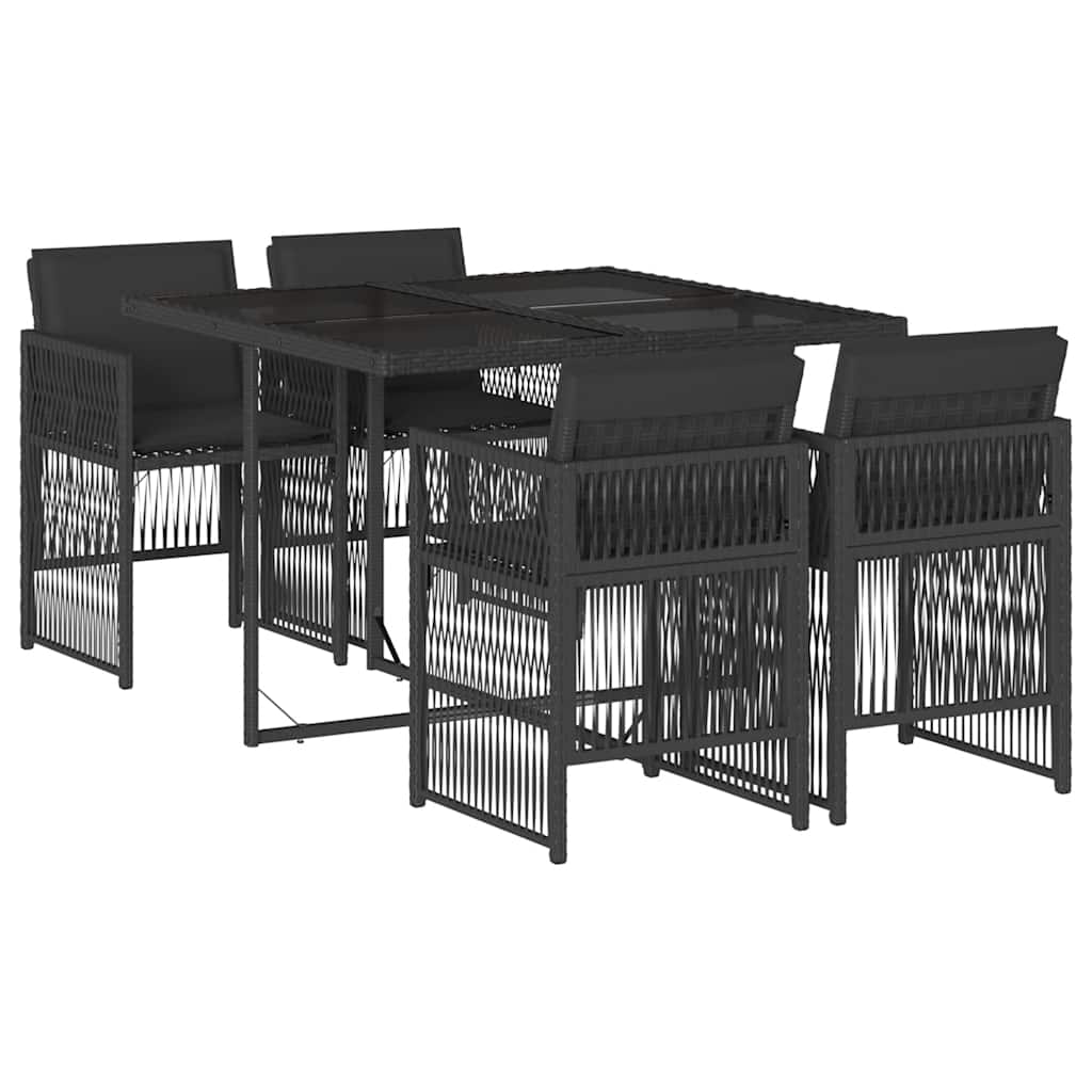 Garden Dining Set | Black