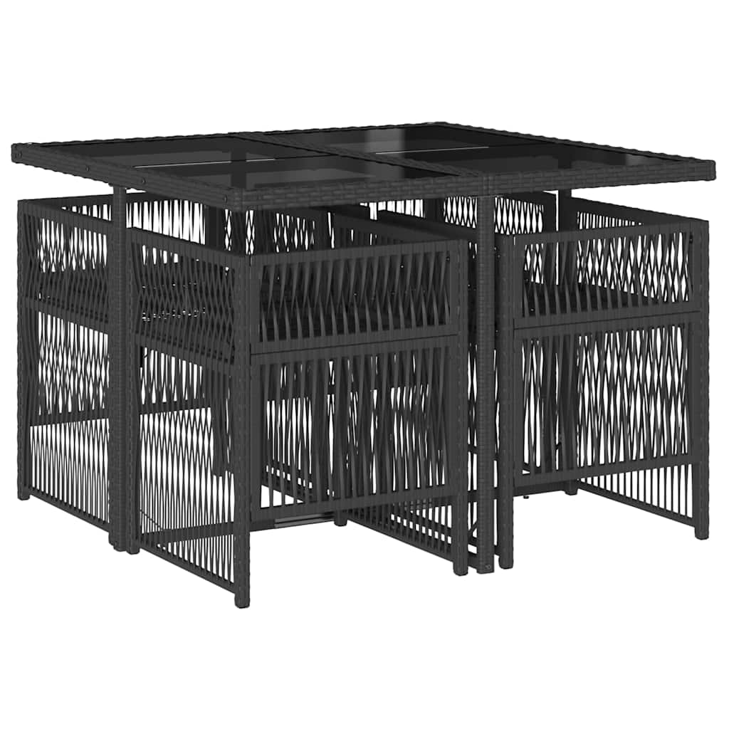 Garden Dining Set | Black
