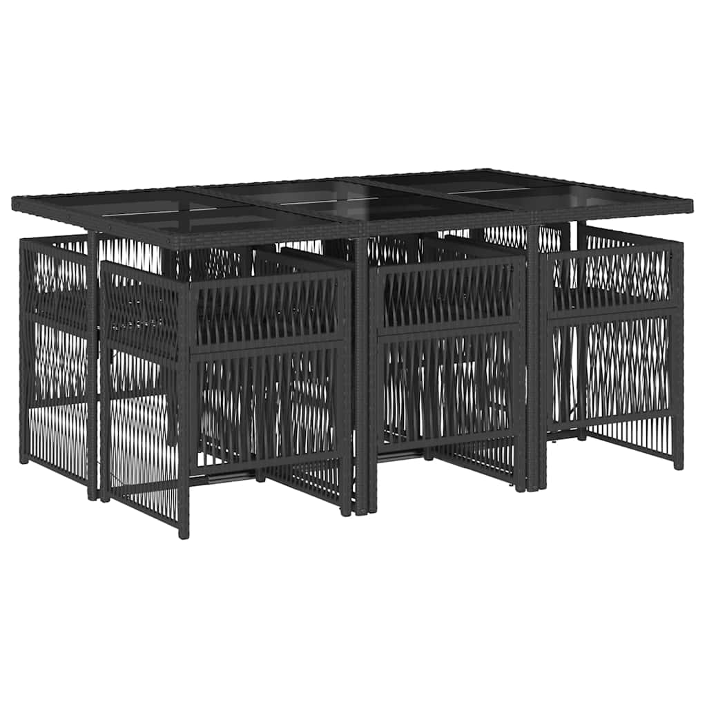 Garden Dining Set | Black