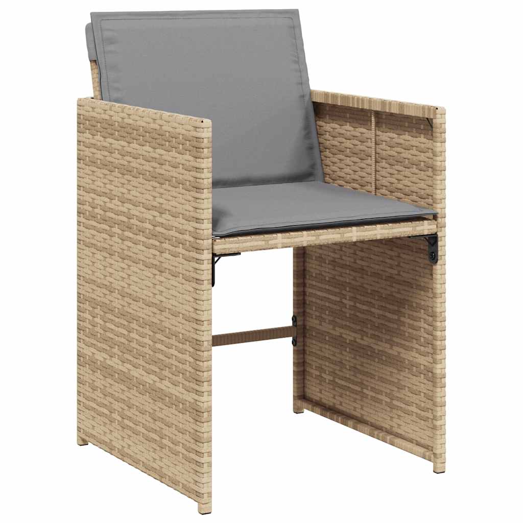 Garden Dining Set | Mix beige, light grey