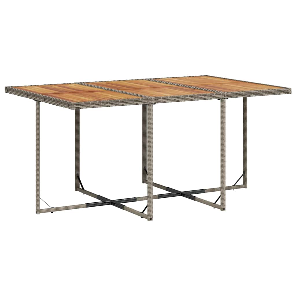 Garden Dining Set | Grey, brown