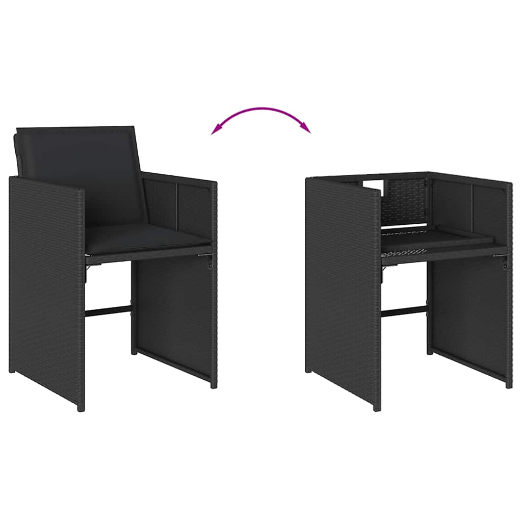 Garden Dining Set | Black