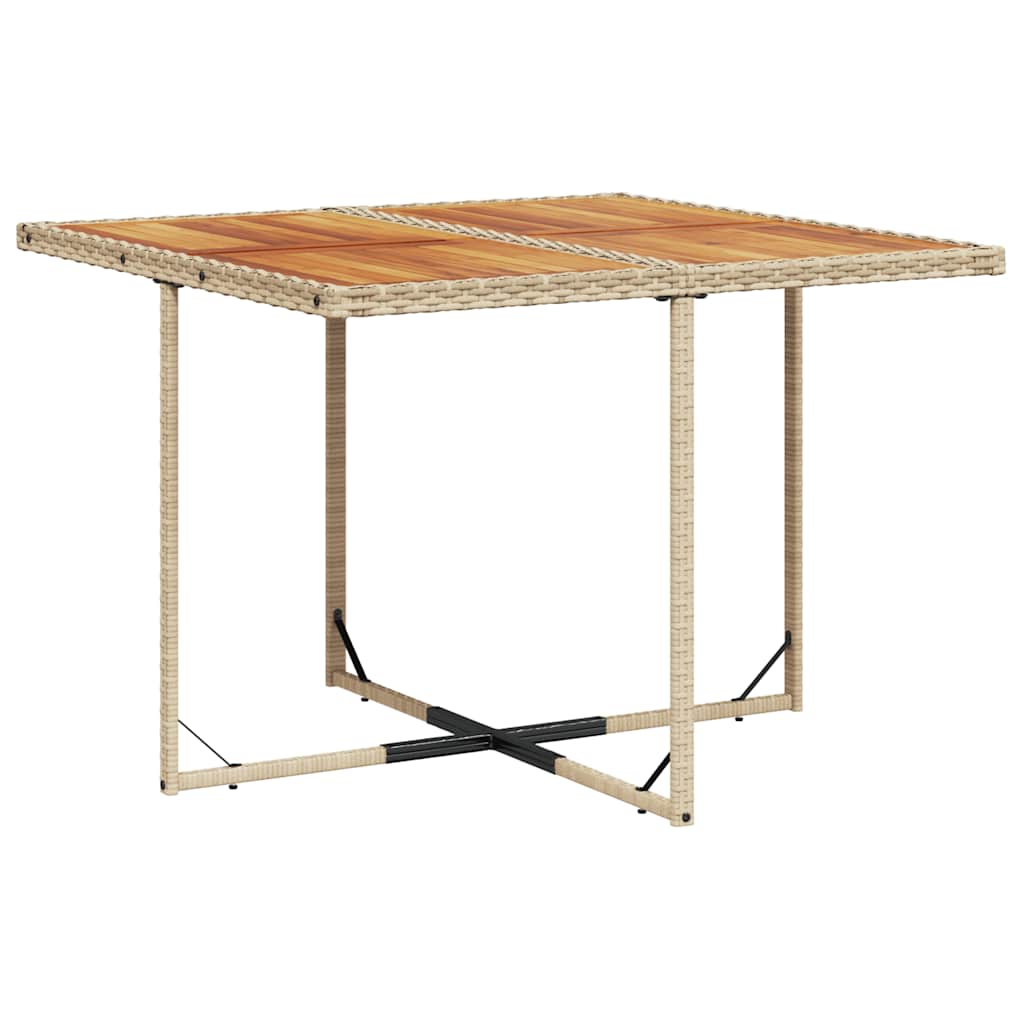 Garden Dining Set | Beige, Brown, Cream