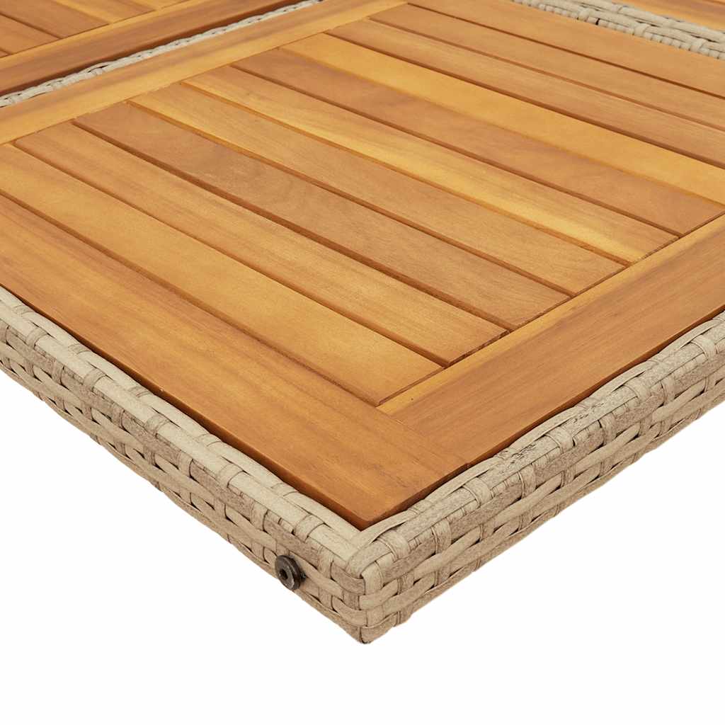 Garden Dining Set | Beige, Brown, Cream