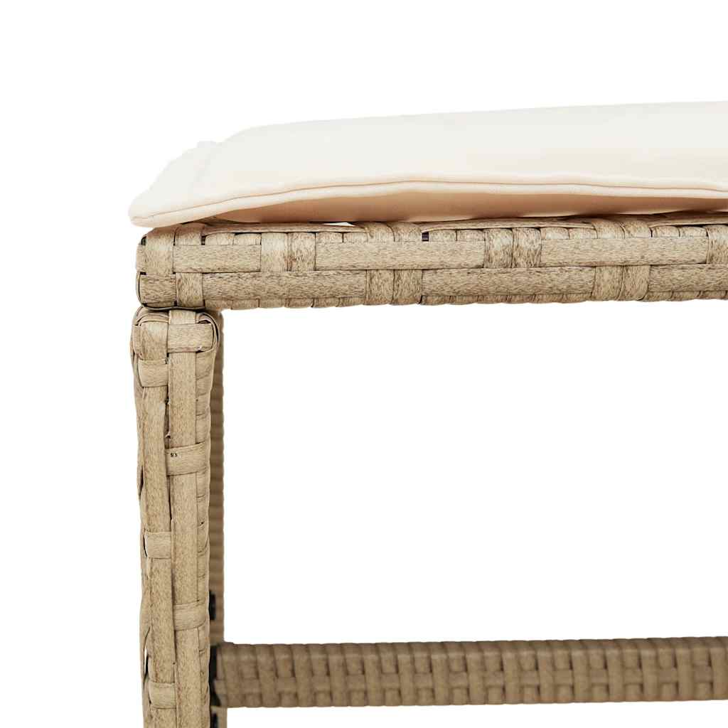 Garden Dining Set | Beige, Brown, Cream