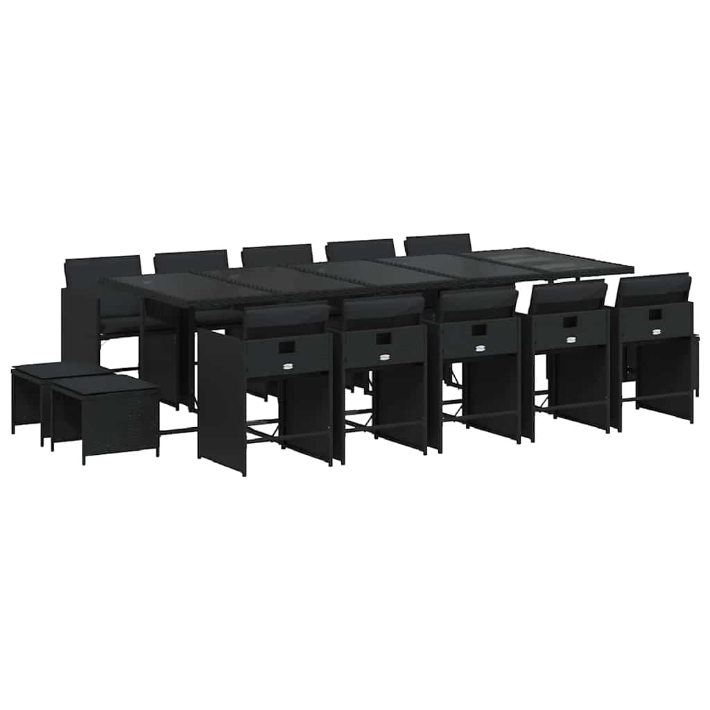 Garden Dining Set | Black