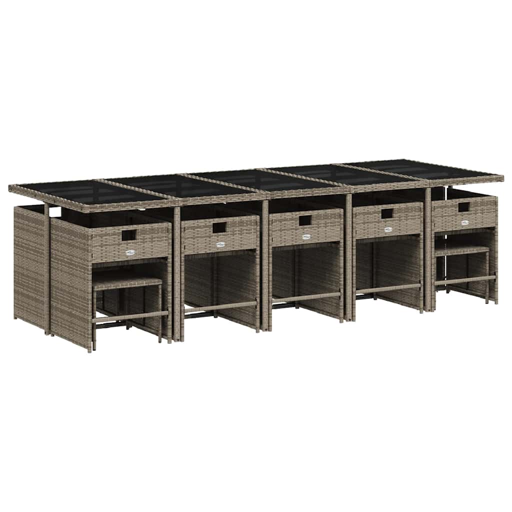 Garden Dining Set | Grey, Dark Grey