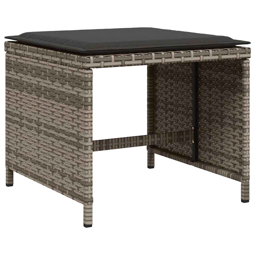 Garden Dining Set | Grey, Dark Grey