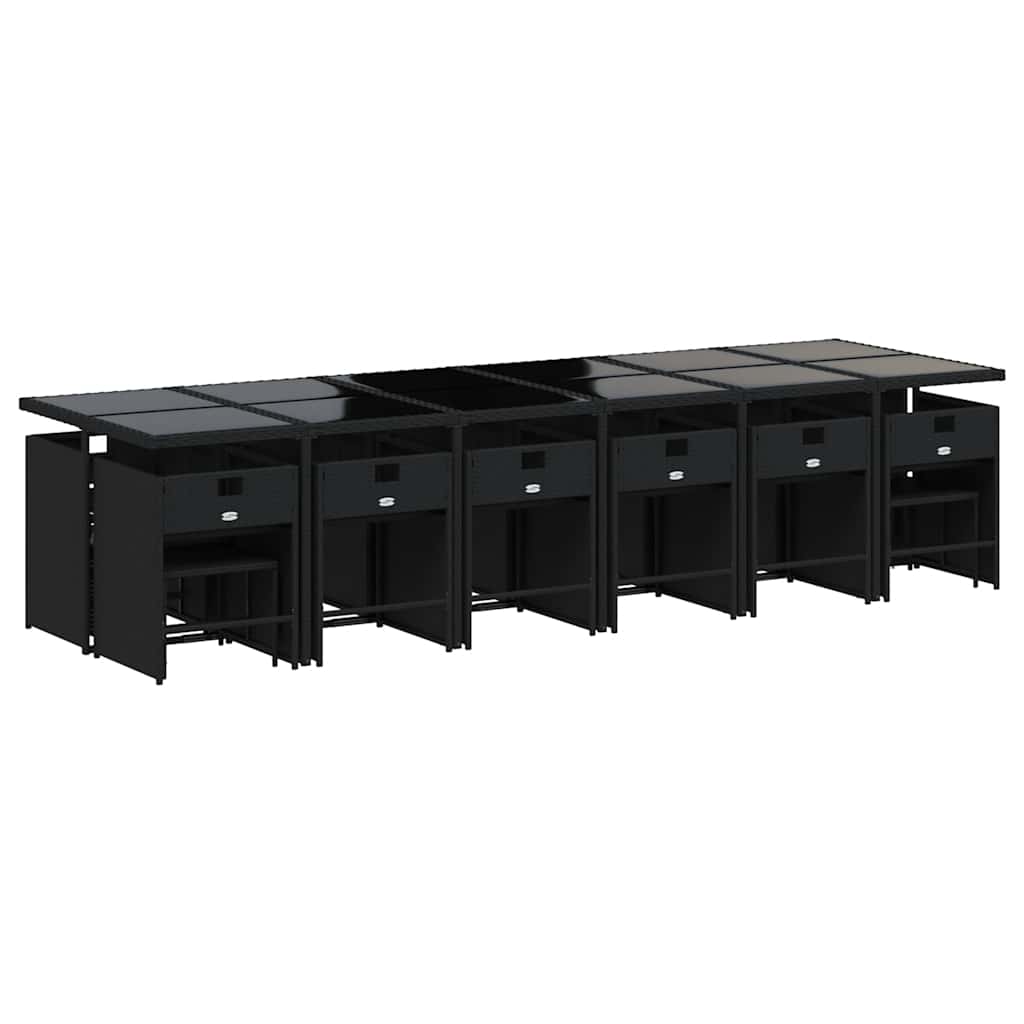 Garden Dining Set | Black